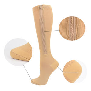 Calcetines <span class=keywords><strong>de</strong></span> Compresión con Cierre, Medias <span class=keywords><strong>de</strong></span> Compresión con Punta Cerrada para Hombres y Mujeres - Product Image 3