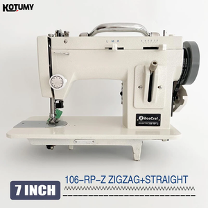 Heavy-Duty 7''/ 9'' Arm Sewing Machine New Condition Flat-Bed <b>Lock</b> for Home Use Leather Walking Foot Zigzag - Product Image 4