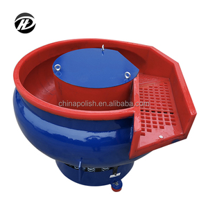 Mesin Pemoles Logam Bertenaga Motor dari Baja Tahan Karat, Peralatan Vibrator Berbentuk Mangkuk untuk Finishing, Daya 3.7KW/5KW, Kapasitas 300L Tinggi - Product Image 2