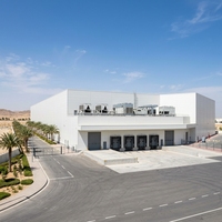Entrepôt frigorifique préfabriqué en structure métallique pour vaccins médicaux en salle blanche GMP, construction clé en main