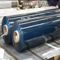 Film plastique PVC 0.2mm/0.5mm/0.87mm/1mm/1.5mm Rouleaux de feuilles transparentes en PVC transparent pour thermoformage rigide