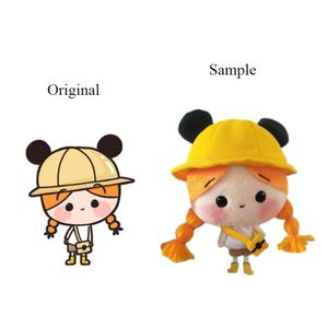 CustomPlushMaker : Production de prototypes de poupées Kpop Chibi en peluche personnalisées à partir de photos, animaux mignons, jouets en peluche sur mesure - Product Image 2