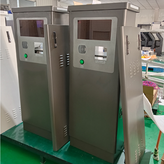 Outdoor Waterproof Parking Payment Kiosk Self Service LCD Touch Screen Machine Auto Parking Ticket Kiosk