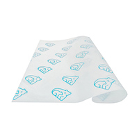 Papier de soie personnalisé avec logo imprimé, papier d'emballage cadeau, couleur Pantone, feuille plate, emballage de luxe pour marque