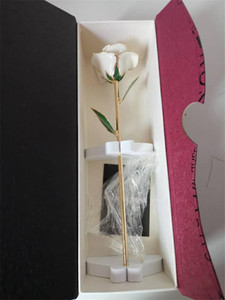 QSLH-V073 Or Offre Spéciale Rose Véritable Plaqué Or 24K Rose Trempé Dans Or 24k Pour La Saint Valentin Fête Des Mères - Product Image 5