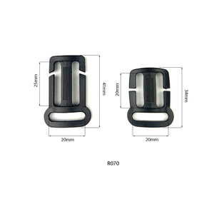 Plastic Tri-glide Buckle Strap Adjuster for Backpack High Quality Adjustable Durable Plastic Tri-glide Slide Buckle
