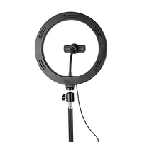 Neues Design Selfie-Ringlicht, faltbar, flexibel, 360° drehbar, Handyhalterung für Make-up, Video, Live-Stream, Schreibtischnutzung
