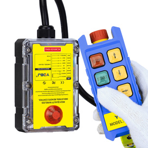 Télécommande sans fil F21-4S+ à 4 boutons, 220 V, pour treuil télécommandé sans fil - Product Image 4