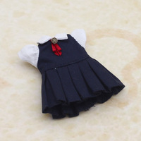 Vêtements de poupée BJD Ob11, 12 points, 11-17 cm, jupe tendance en tissu unie pour corps articulé, jouets unisexes