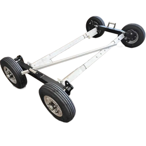 Chariot à roues pour voiture de 3,5 tonnes, équipement de remorquage en aluminium, patins de déplacement de voiture, manuel - Product Image 3