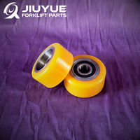 Roue pivotante en polyuréthane Jungheinrich EJEM10/15 80x40-20 avec roulement