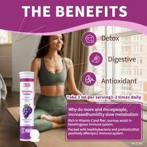 Cápsulas Inmunitarias Sin Azúcar OEM ODM con Vitamina C, Zinc y Tabletas Adelgazantes Naturales de Acción Rápida - Product Image 2