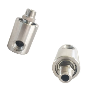 In Acciaio Inox 304 Ad Alta Pressione Giunto Rotante 1/4 3/8 1/2 Pollici Filo Girevole Rotante Comune per Acqua di Petrolio e Gas - Product Image 2