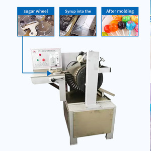 Sphérique fait à la main spécial petit papier bâton <span class=keywords><strong>Pastille</strong></span> sucette faire la ligne de production de Machine pour arc-en-ciel - Product Image 4