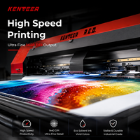 Imprimante à solvant écologique Kenteer 1,9 m à tête unique I3200 E1 F1080, machine d'impression jet d'encre grand format pour autocollants en vinyle