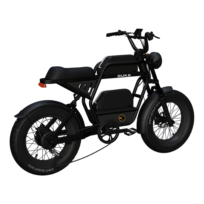 人気の新製品バイクファットタイヤレトロ2人乗り電動自転車