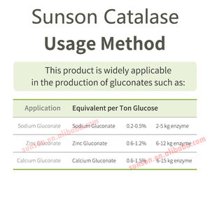 글루코 네이트 생산 및 H2O2 폐수 처리를위한 80kU/ml 카탈라아제 효소 | 식품 등급 | 20 ℃-55 ℃ | 5.0-10.0 pH - Product Image 3