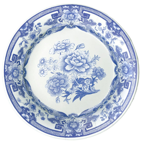 Vaisselle en céramique bleue et blanche, vaisselle <span class=keywords><strong>traditionnelle</strong></span> en porcelaine polie, <span class=keywords><strong>assiette</strong></span> à dîner - Product Image 5