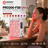 Appareil de luminothérapie infrarouge LED pour le corps entier avec modes intelligents, écran tactile et panneau de contrôle par application, pour la maison et la salle de sport