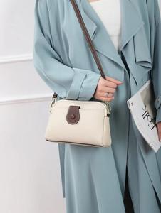 Bolso de hombro de gran tamaño para mujer, bandolera de cuero genuino de vaca, bolso con bolsillo para teléfono, cartera pequeña para mujer - Product Image 6