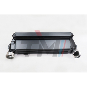Intercooler frontal de aluminio TM PERFORMANCE con tubo y aletas para BMW Serie 3 E90 <span class=keywords><strong>E91</strong></span> E92 E93 <span class=keywords><strong>325D</strong></span> 330D 335D 335i Escape - Product Image 2