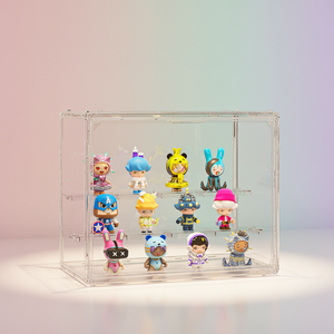 Présentoir en acrylique transparent à aimant puissant pour figurines Lego-étagère de rangement, vitrine et boîte de rangement - Product Image 2