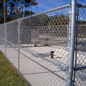 2024 année nouveaux produits usine de guangzhou galvanisé fance de fil de chaîne/clôture de sécurité de chainlink - Product Image 6