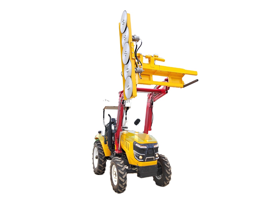 hedge trimmer for mini skid loader attachment