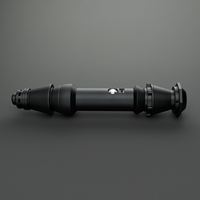 Sabre laser LED inspiré de Rey Skywalker, avec mouvement fluide, poignée vide, édition simplifiée Star Wars, cadeau