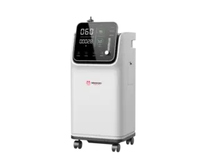 Generator oksigen portabel kualitas medis 5 Liter, konsentrator oksigen hewan 5l