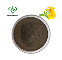 Poudre d'extrait de Hypericum Perforatum liposomale naturelle à haute absorption, extrait de millepertuis, Hypericine, alimentaire, en vrac, CAS