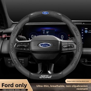 <span class=keywords><strong>Funda</strong></span> de <span class=keywords><strong>Volante</strong></span> Deportiva de Cuero Genuino para los Modelos <span class=keywords><strong>Ford</strong></span> Edge L/New <span class=keywords><strong>Mondeo</strong></span>/Focus/Explorer y Lingrui 2025 - Product Image 3