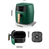 Oven Penggorengan Udara 2023 Promo Panas, Kapasitas 5L, 1500W, Masak Sehat Tanpa Minyak
