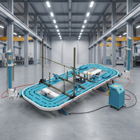 Banc d'essai dynamométrique pour moteur en acier MAXIMA L2E, système de mesure électrique pour voiture, certifié ISO9001, 5200x2100mm