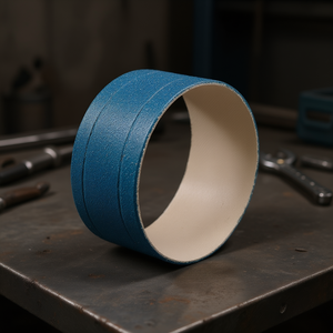 Fervi Reinforced Abrasive Straight Spiraband <b>Grinding</b> <b>Wheel</b> Coated Construction Cylindrical Shape Model SPI1530/080Z - Product Image 3