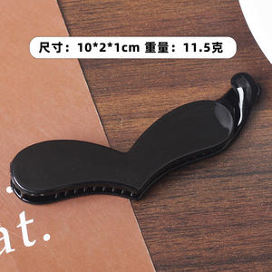 Pince à cheveux torsadée en plastique anti-dérapante pour queue de cheval longue, style français, pour femmes - Product Image 5