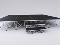 Plateforme de scène pliable portable en gros pour batterie, podium DJ, table de support