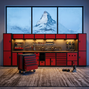 Armoire à outils en acier robuste à 7 tiroirs avec option OEM pour le rangement d'équipements d'aventure en montagne, <span class=keywords><strong>garage</strong></span>, atelier - Product Image 1
