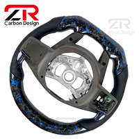 Accessoires intérieurs de voiture, écran LED, volant sport en cuir et fibre de carbone forgée pour 300SRT 300C Town and Country