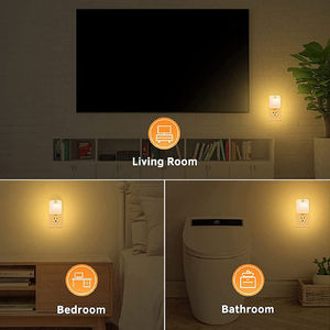 Luce Notturna LED con Sensore di Movimento, Spina USA/EU/AU, Dimmerabile, Accensione/Spegnimento Automatico PIR, Mini Lampada Notturna per Camera da Letto, Scale, Bagno, Corridoio - Product Image 6