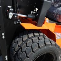Chariot élévateur GPL à exportation directe d'usine, 3 tonnes, 3,5 tonnes, 4 tonnes, 5 tonnes, double roues avant, moteur japonais, double carburant, certifié CE ISO