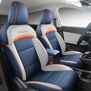 <span class=keywords><strong>Para</strong></span> MG 4 MG4 EV <span class=keywords><strong>MULAN</strong></span> Kits de Interior Fundas de Asiento de Coche Personalizadas Juego Completo de Piel Estilo Deportivo Cojín <span class=keywords><strong>para</strong></span> Asiento Delantero y Trasero - Product Image 3