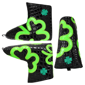 Housse de tête de putter de golf portable de luxe en stock, en cuir PU, housse de tête de putter, housse de tête de golf - Product Image 4