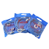 Cuerda de Remolque para Camiones Largos, Plegable, de Alta Calidad, con Cable de Acero Resistente, Herrajes para Remolque