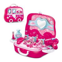 Petend play – jouets de maquillage éducatifs, ensembles de cosmétiques de beauté, commode, valise, jouet