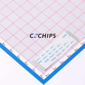 HX FFC-0.5-30P-50mm FFC Cable (Flexible Flat Cable) P=0.5mm Connector 30P 0.5mm 0.3mm Non-Inverting - Product Image 1