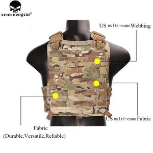 Gilet tactique porte-plaques en nylon 500D Molle, style 420, en polyester, équipement de défense personnel - Product Image 5