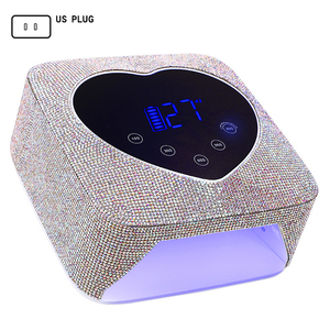 72W Rechargeable <b>Wireless</b> Diamond Nail Art Machine Quick Drying UV Phototherapy <b>Lamp</b> for Nail Baking - Product Image 2