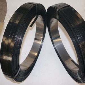 Bande d'acier peinte en noir haute résistance Q235b Q345 de 0,6 mm 0,8 mm pour emballage, 5/8 - Product Image 1