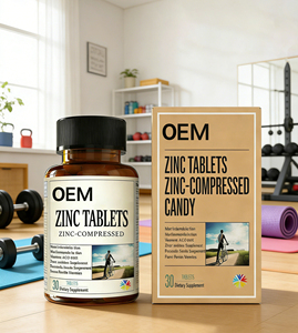 Tabletas <span class=keywords><strong>de</strong></span> Gluconato <span class=keywords><strong>de</strong></span> <span class=keywords><strong>Zinc</strong></span> <span class=keywords><strong>de</strong></span> Alta Potencia, Fórmula Diaria OEM, Certificadas por GMP e ISO9001 - Product Image 3